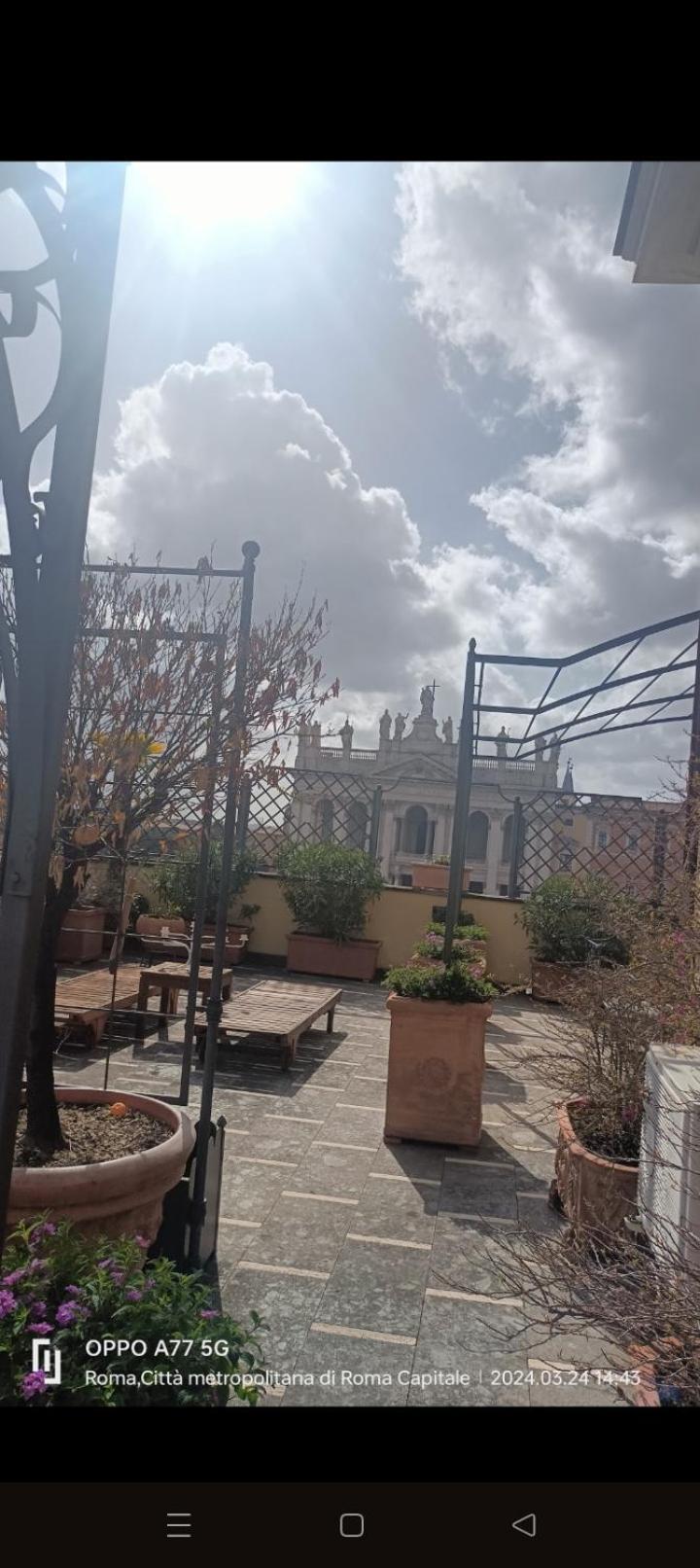 Terrace Of The Aureli Appartamento Roma